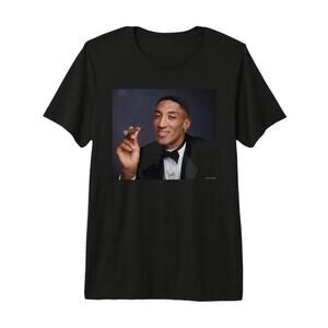 Chicago Bulls Scottie Pippen Nba Basketball Michael Grecco Premium TShirt